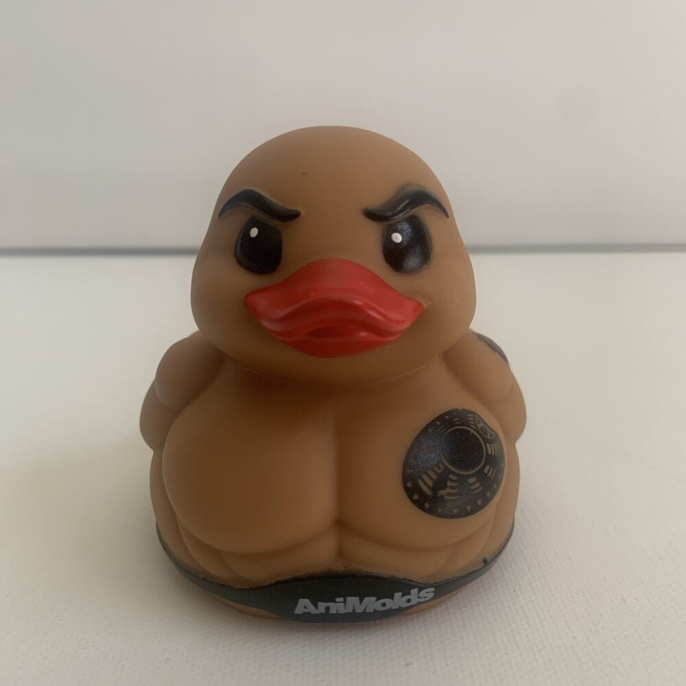 Animolds 3'' Dwayne The Rock Edition Rubber Duck Ducky Brand New